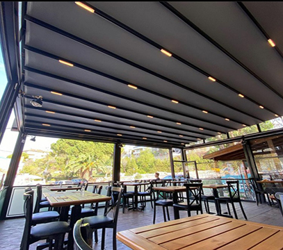 Cafe  Pergole Tente